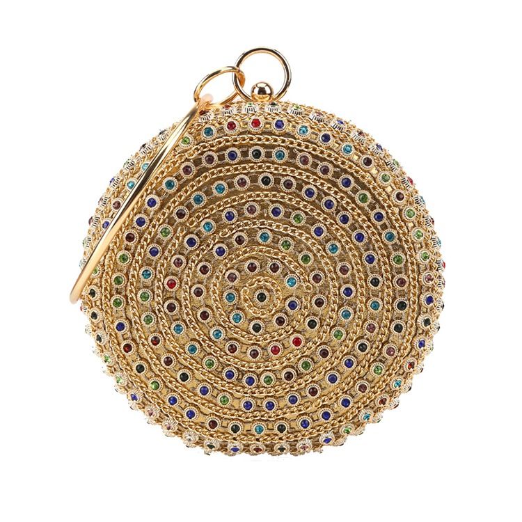 Clutch Pour Femmes Avec Chaîne En Diamant