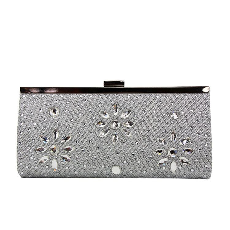 Pochette Femme En Pu Avec Strass