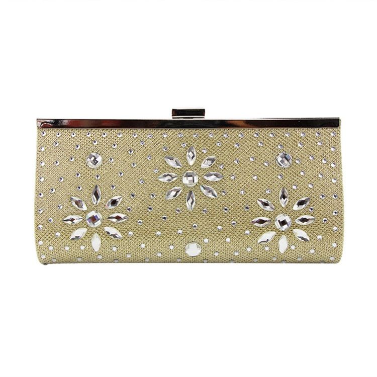 Pochette Femme En Pu Avec Strass