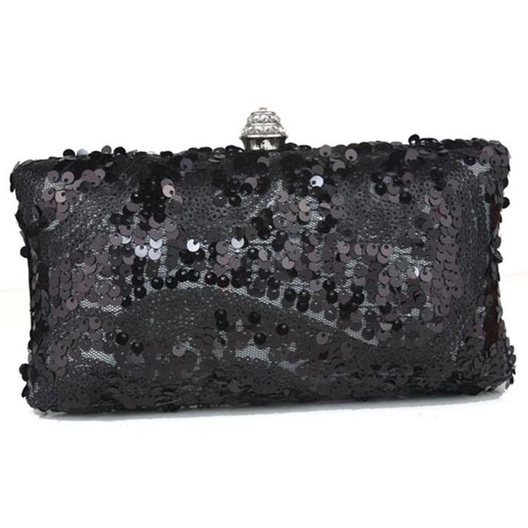 Pochette Femme Strass Paillettes Brillantes