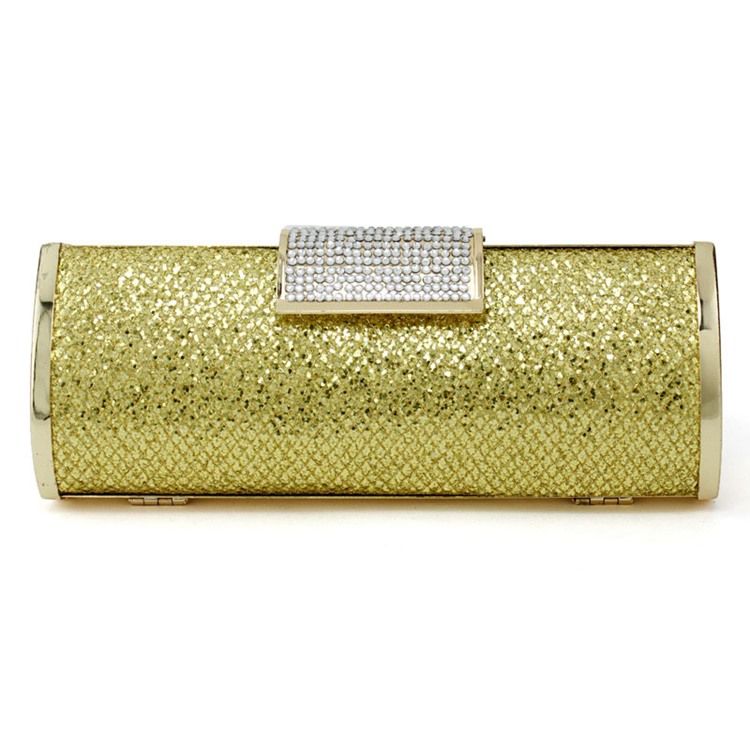 Pochette Magnétique À Strass Et Paillettes