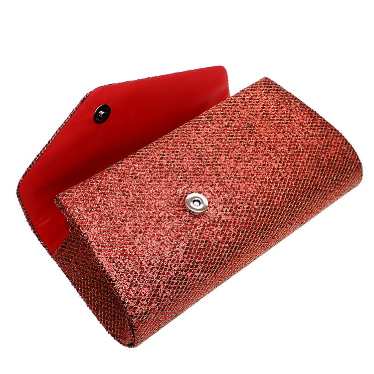 Pochette De Soirée De Couleur Unie De Style Luxueux