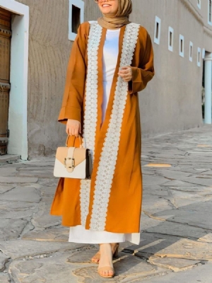 Trench Long D'été En Dentelle Pour Femmes