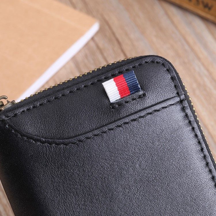 Porte-clés Rectangulaires En Cuir Européen Uni