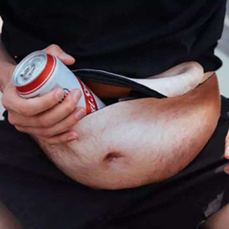 Sac De Taille Pour Papa Au Design Créatif Beer Belly