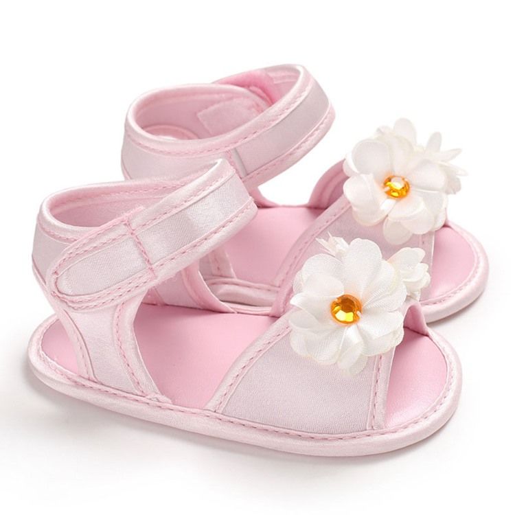 3d Floral Velcro Chaussures Bébé