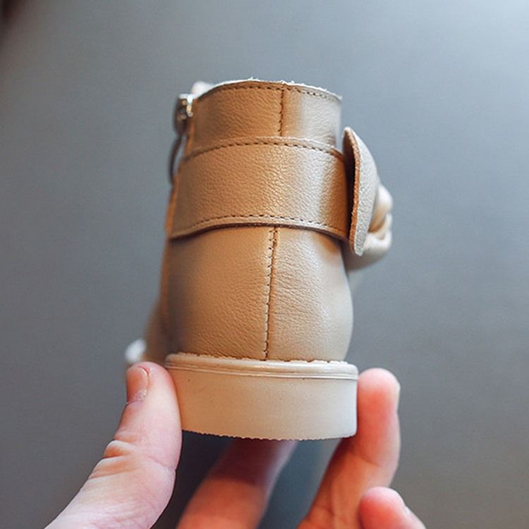 Bottes De Bébé À Fermeture Éclair Sur Le Côté