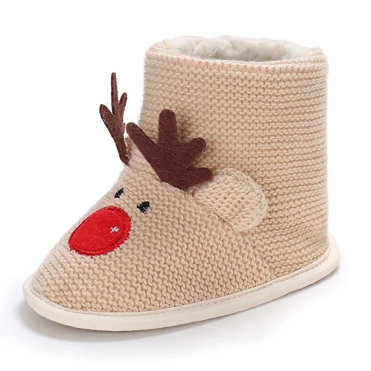 Broderie Slip-on Chaussons Bébé