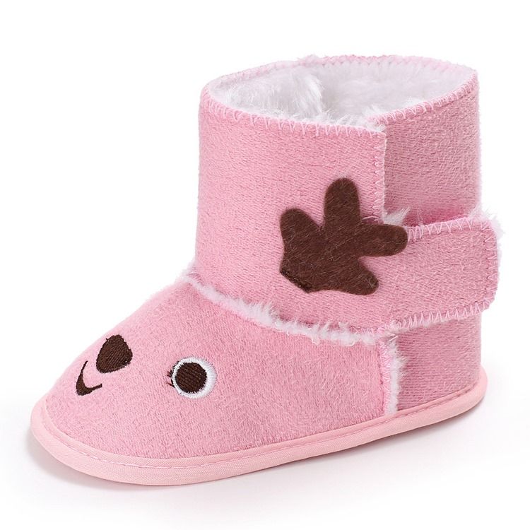 Broderie Slip-on Chaussons Bébé