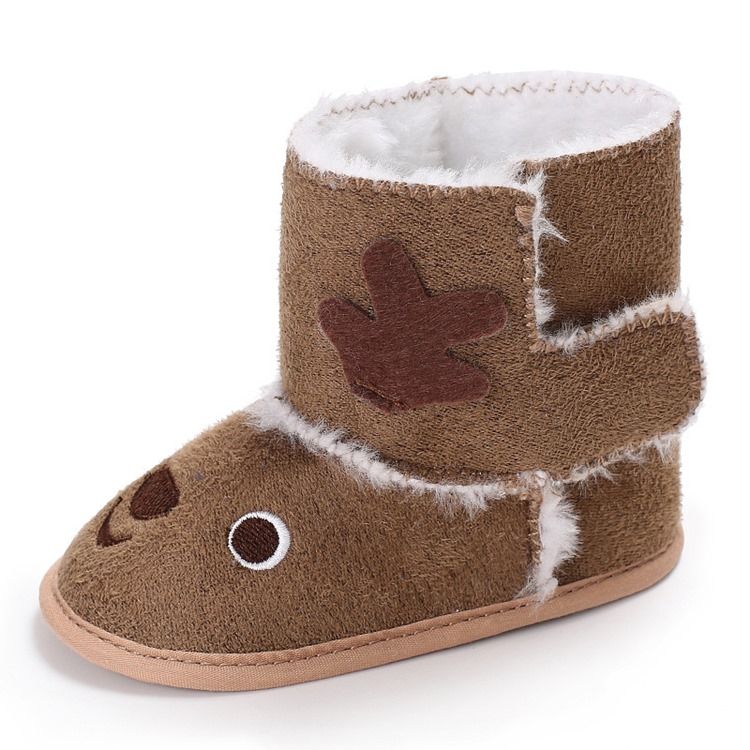 Broderie Slip-on Chaussons Bébé