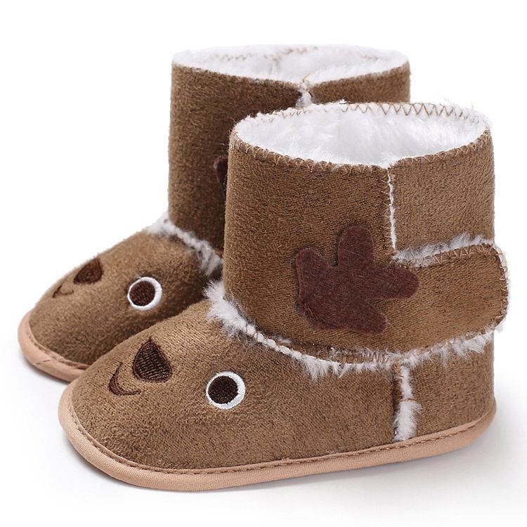 Broderie Slip-on Chaussons Bébé