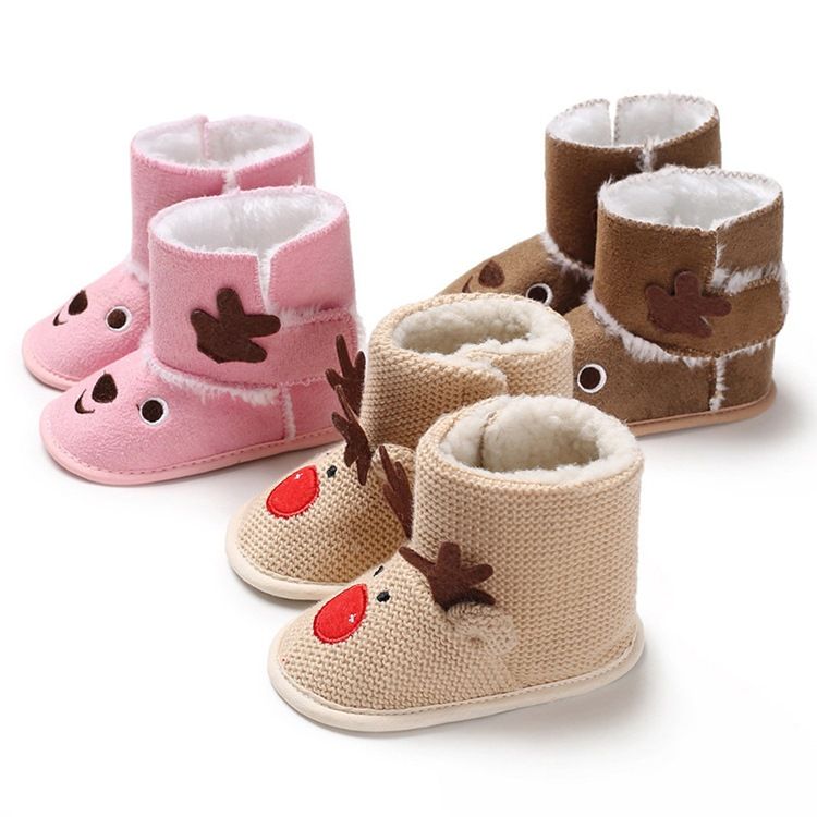 Broderie Slip-on Chaussons Bébé