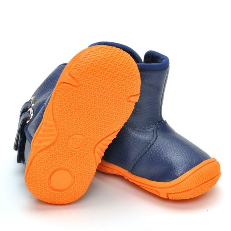 Chaussons Bébé À Enfiler Unis