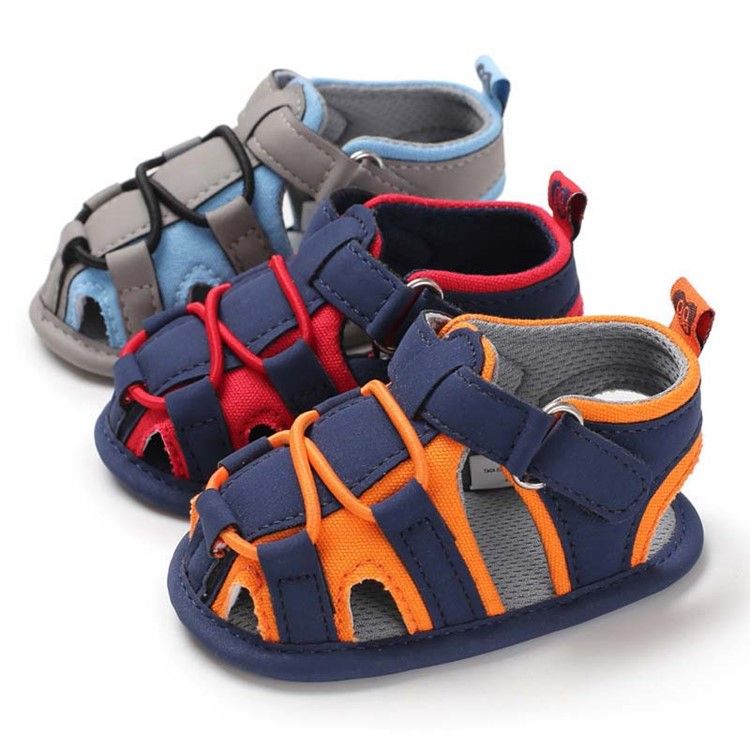 Chaussures De Bébé À Boucle De Couleur