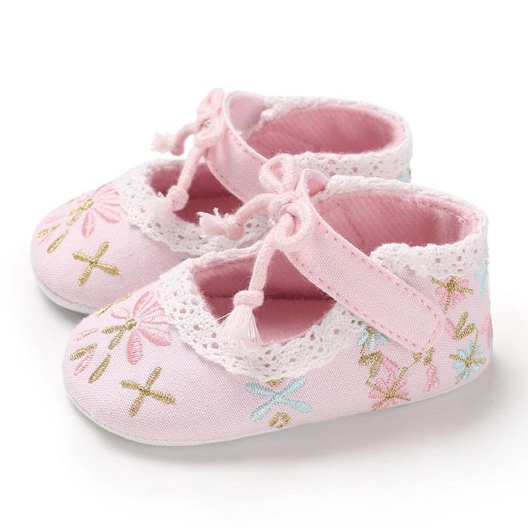 Chaussures De Bébé Brodées