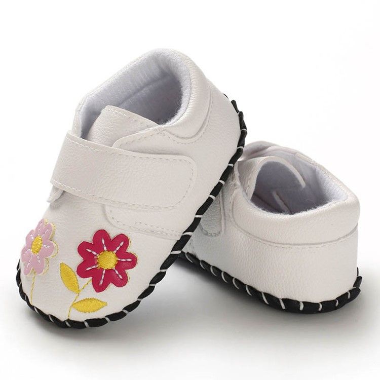 Chaussures De Bébé À Broderie Florale