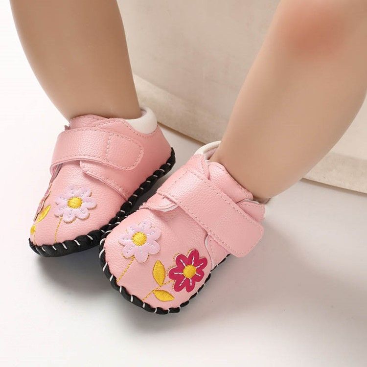 Chaussures De Bébé À Broderie Florale