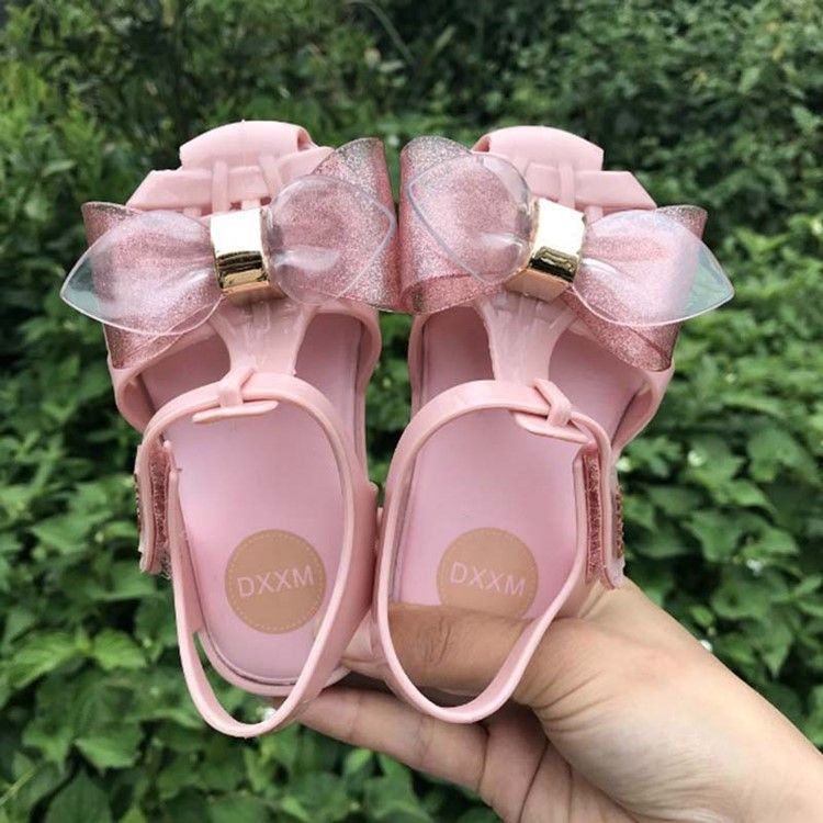 Chaussures De Bébé Nœud Papillon En Pvc