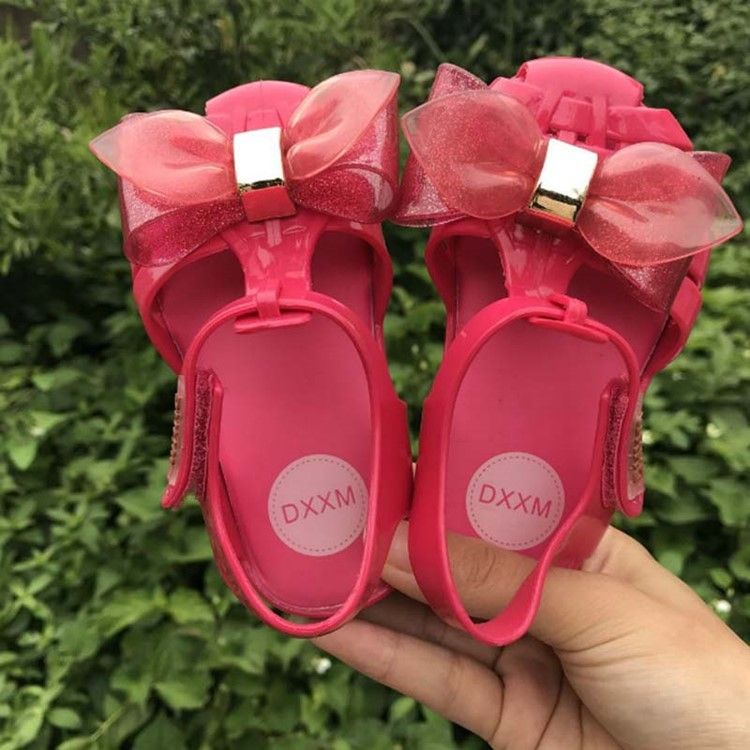 Chaussures De Bébé Nœud Papillon En Pvc