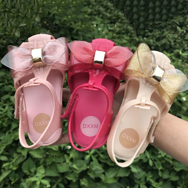 Chaussures De Bébé Nœud Papillon En Pvc