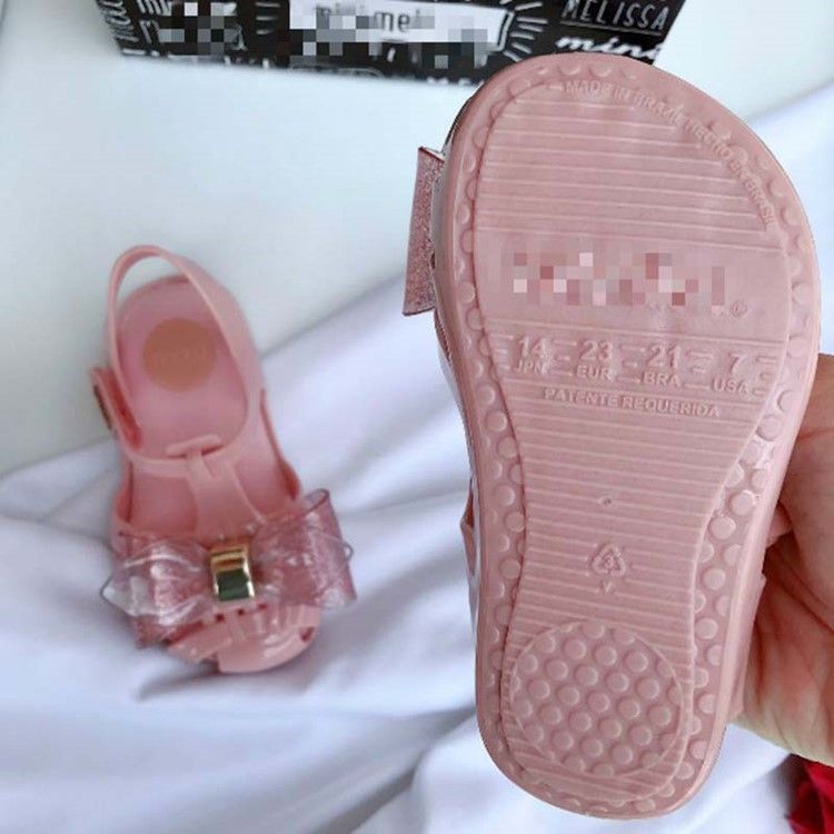 Chaussures De Bébé Nœud Papillon En Pvc