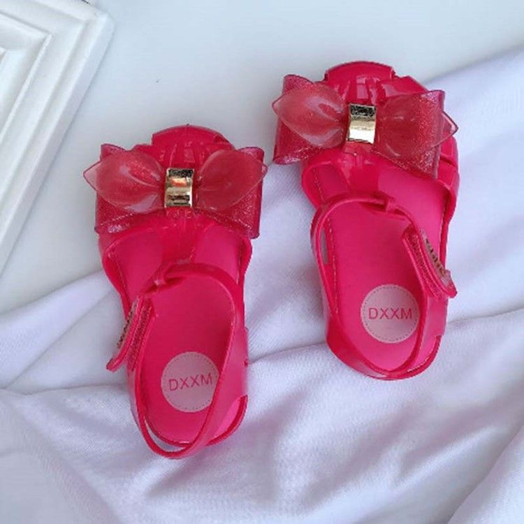 Chaussures De Bébé Nœud Papillon En Pvc