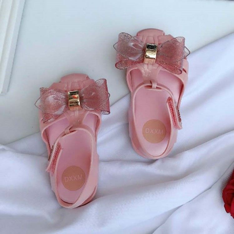 Chaussures De Bébé Nœud Papillon En Pvc