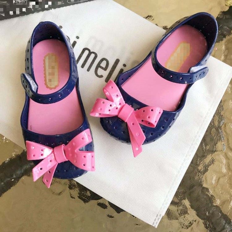 Chaussures De Bébé En Pvc À Blocs De Couleur