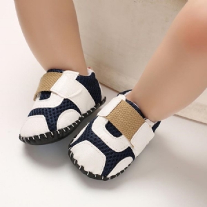 Chaussures De Bébé Unisexe En Patchwork De Maille