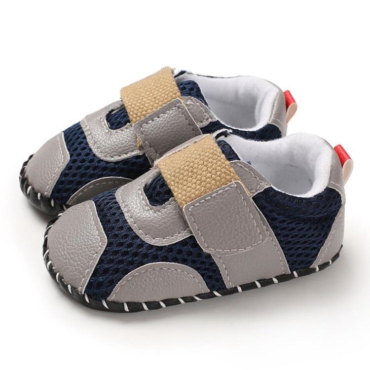 Chaussures De Bébé Unisexe En Patchwork De Maille