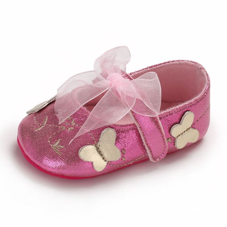 Chaussures De Bébé Velcro Bowknot