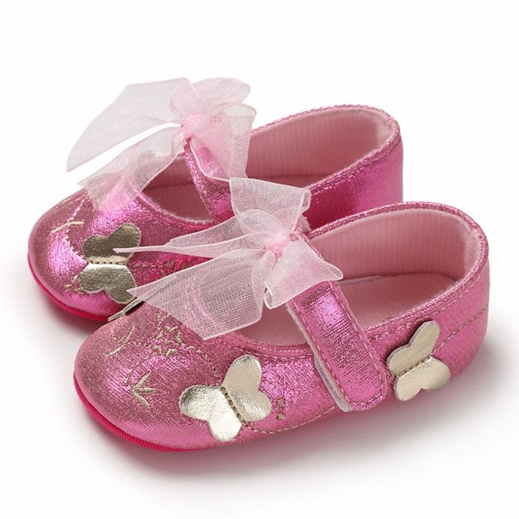 Chaussures De Bébé Velcro Bowknot