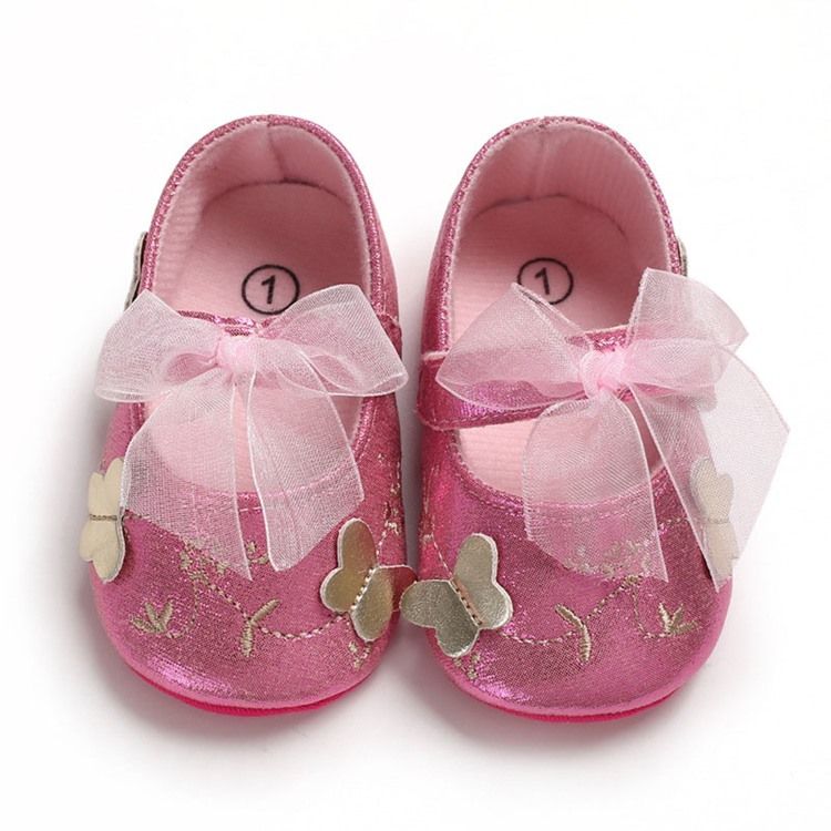 Chaussures De Bébé Velcro Bowknot