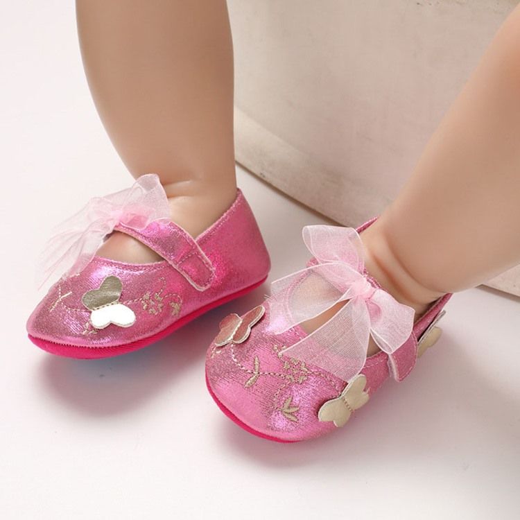 Chaussures De Bébé Velcro Bowknot