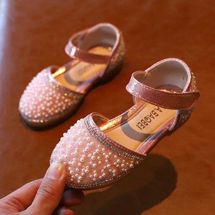 Chaussures À Bout Rond Princesse Bébé Fille