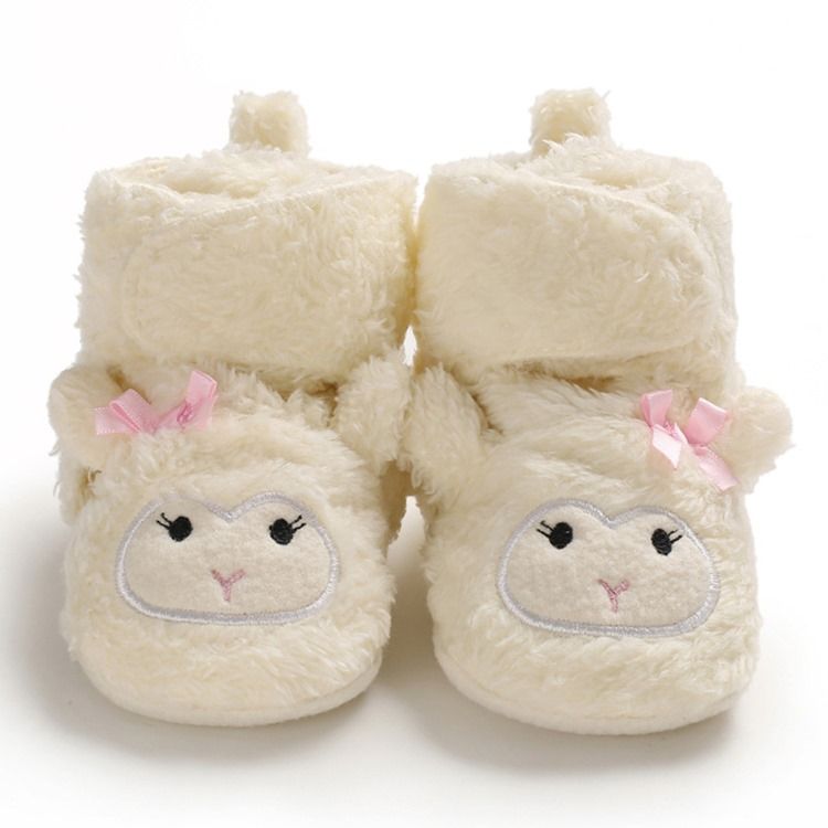 Chaussures En Coton Velcro Pour Tout-petits En Coton