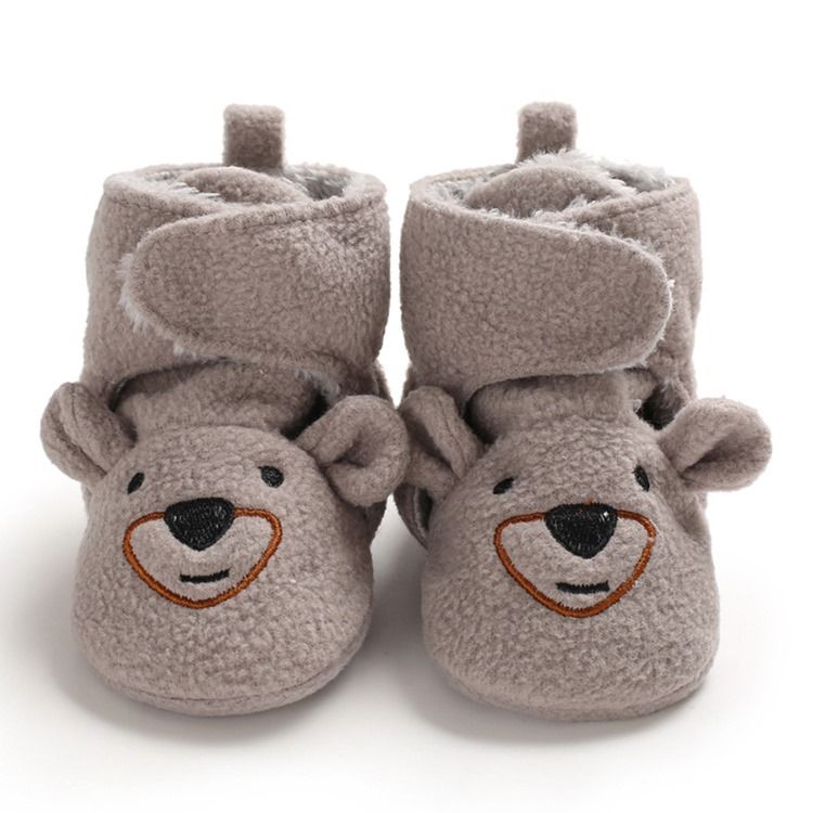 Chaussures En Coton Velcro Pour Tout-petits En Coton