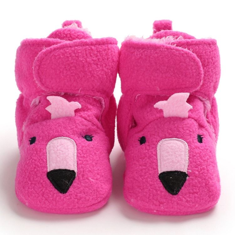 Chaussures En Coton Velcro Pour Tout-petits En Coton