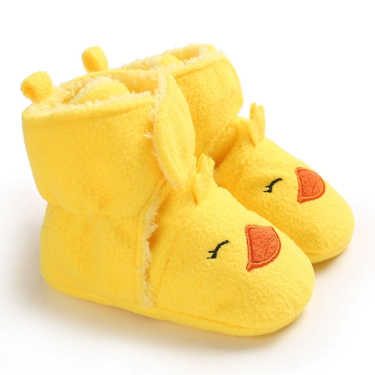 Chaussures En Coton Velcro Pour Tout-petits En Coton