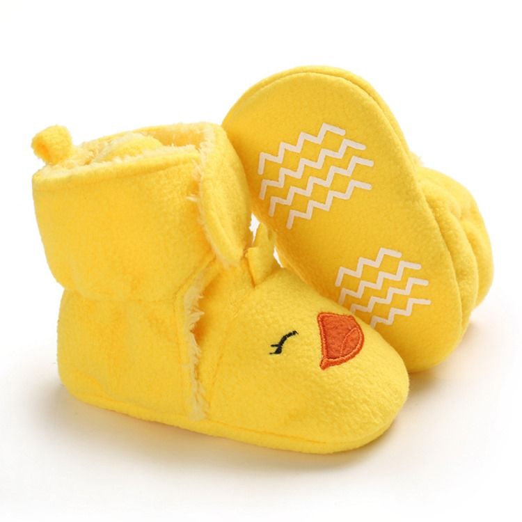 Chaussures En Coton Velcro Pour Tout-petits En Coton