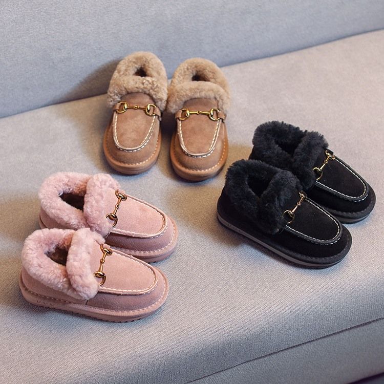 Chaussures D'hiver Pour Bébé À Bout Rond