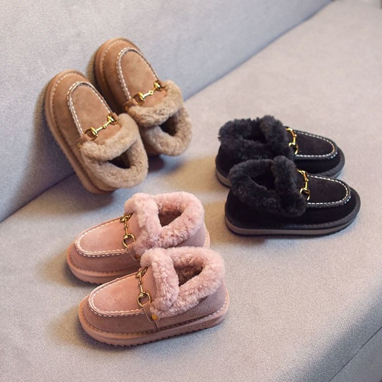 Chaussures D'hiver Pour Bébé À Bout Rond