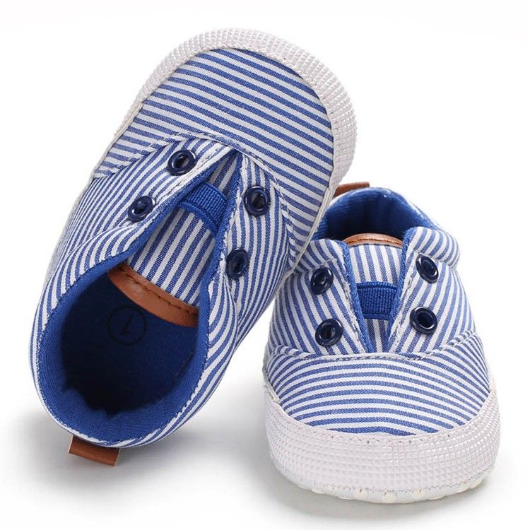 Chaussures À Enfiler Pour Bébé À Rayures