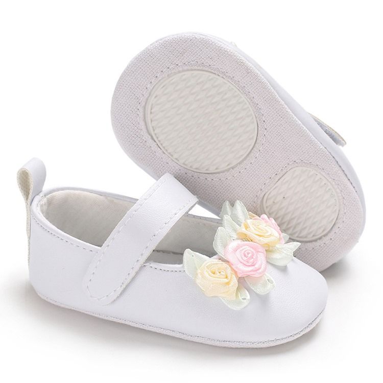 Chaussures Fleuries Pour Bébé Fille