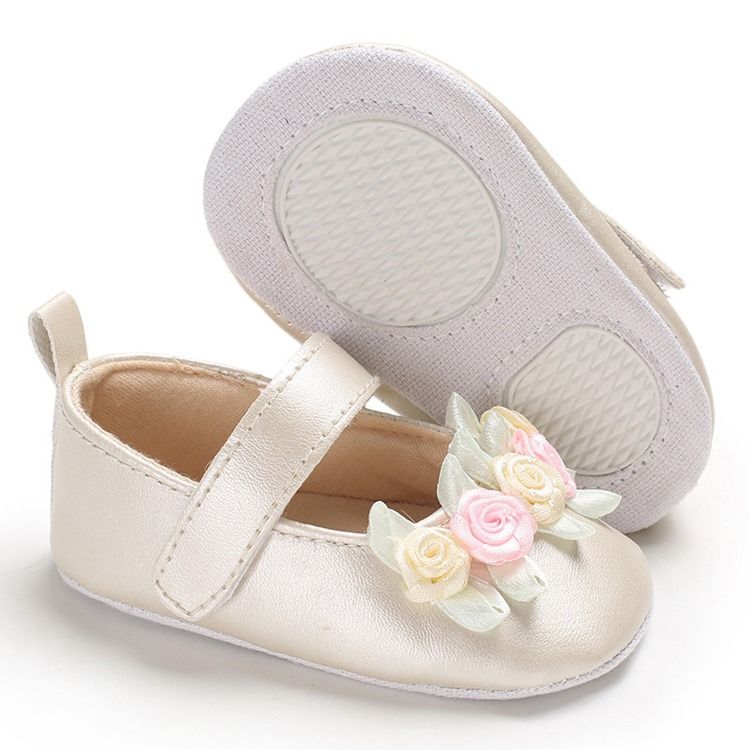 Chaussures Fleuries Pour Bébé Fille