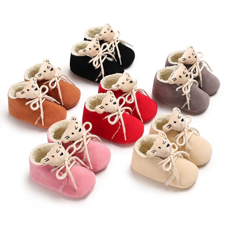 Chaussures À Lacets En Coton Pour Tout-petits