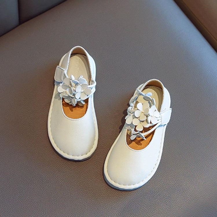 Chaussures De Princesse À Bout Rond Unies Pour Bébé