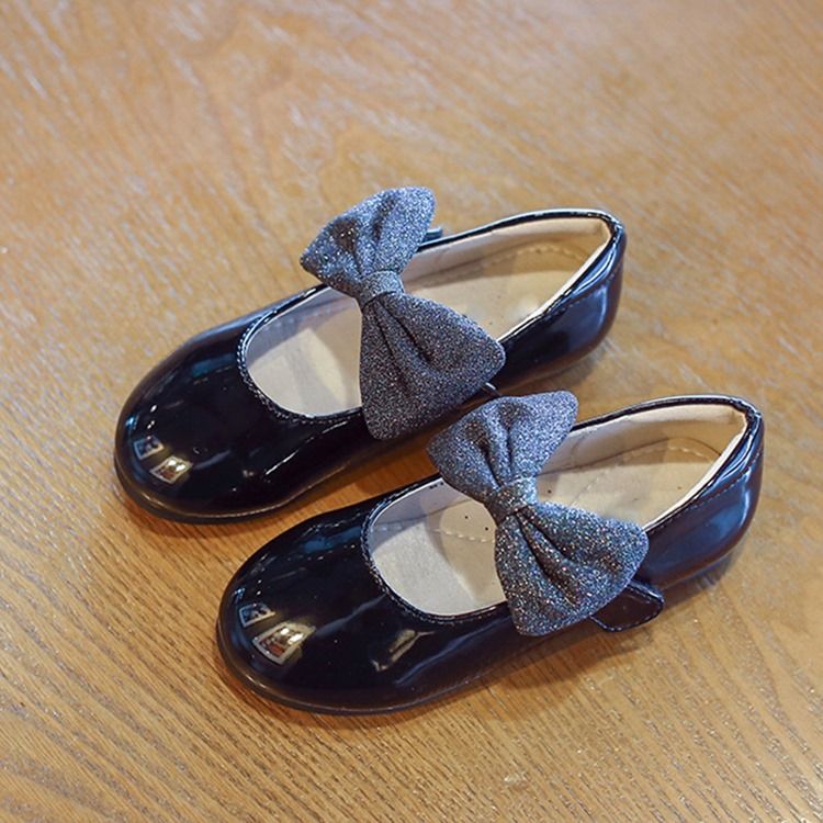 Chaussures De Printemps À Bout Rond Bowknot