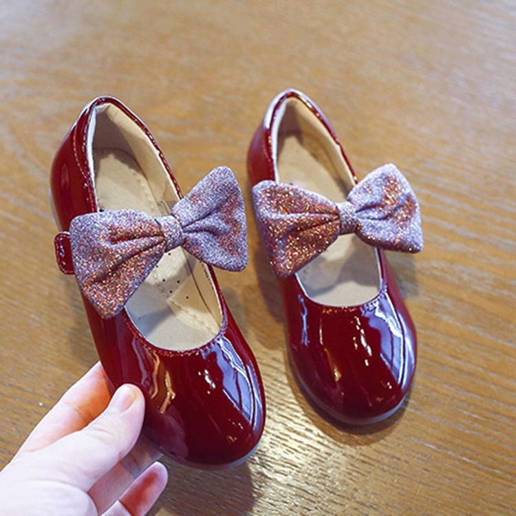 Chaussures De Printemps À Bout Rond Bowknot