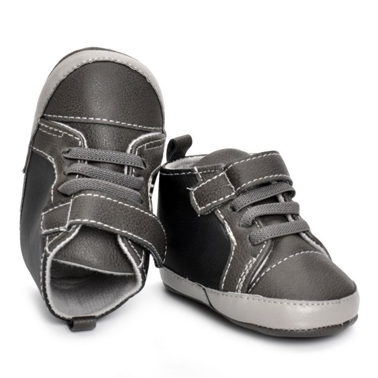 Chaussures Pour Tout-petits À Bande Élastique En Pu Velcro